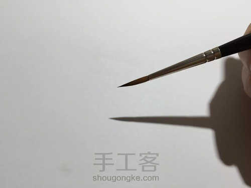 零基础入水彩坑，如何挑选毛笔？ 第43步