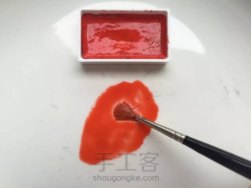 颜料篇丨如何掌控水彩画的水份? 第8步