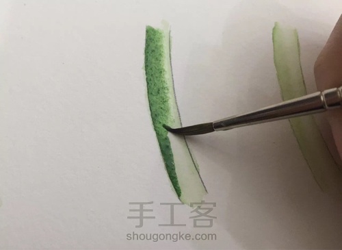 干货丨五个提问搞懂水彩技法和水份的关系（下） 第20步