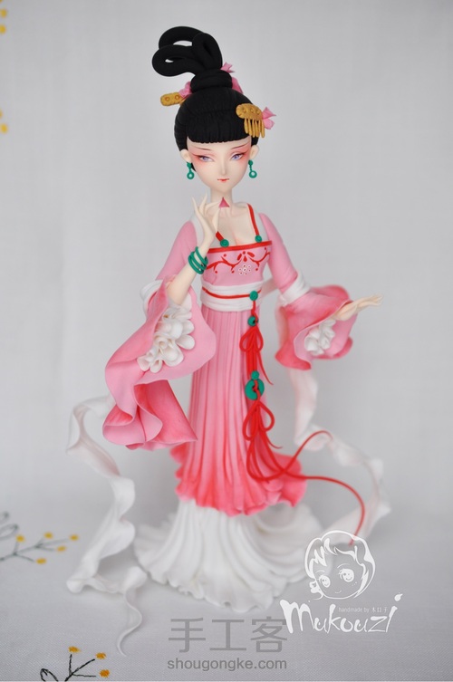 【木口子的手工作品】嫦娥 第1步