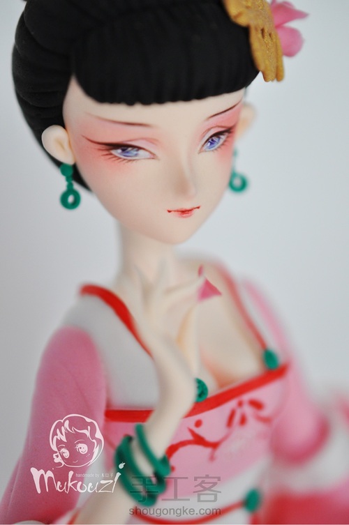 【木口子的手工作品】嫦娥 第2步