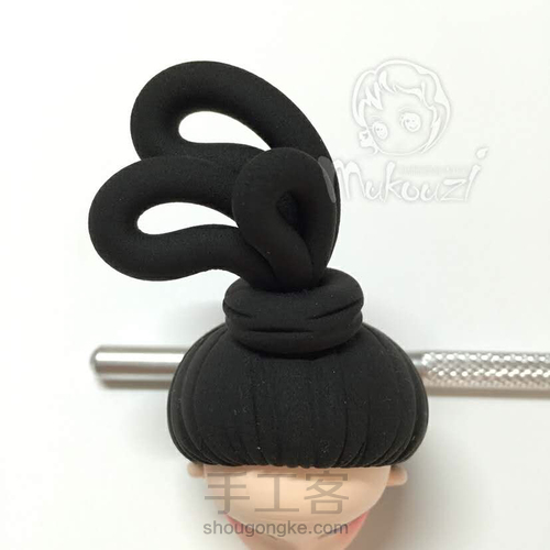 【木口子的手工作品】嫦娥 第7步