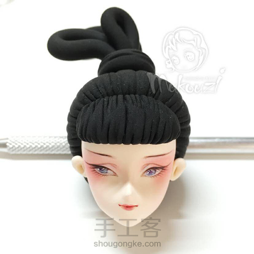 【木口子的手工作品】嫦娥 第8步