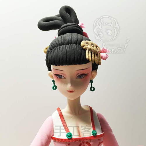 【木口子的手工作品】嫦娥 第21步