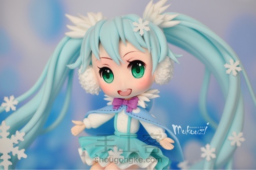 【木口子的手工作品】初音 第2步