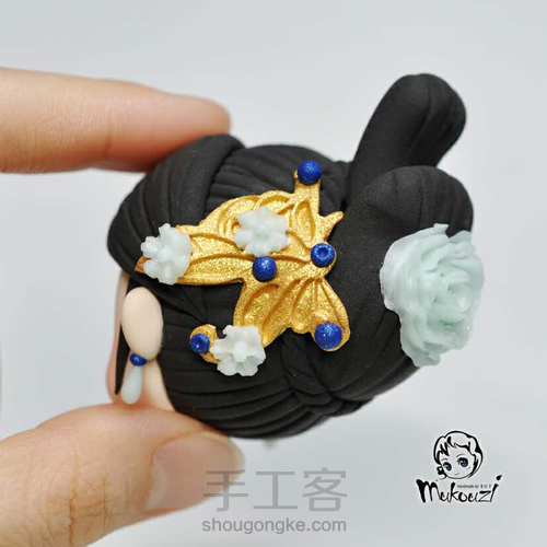 【木口子手工作品】那年花开月正圆~周莹 第19步