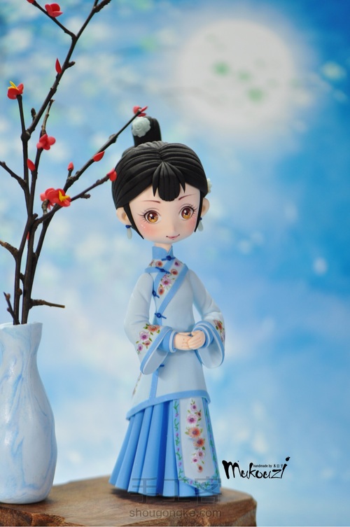 【木口子手工作品】那年花开月正圆~周莹 第46步