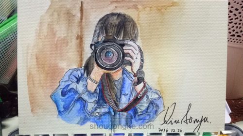 水彩手绘 第5步