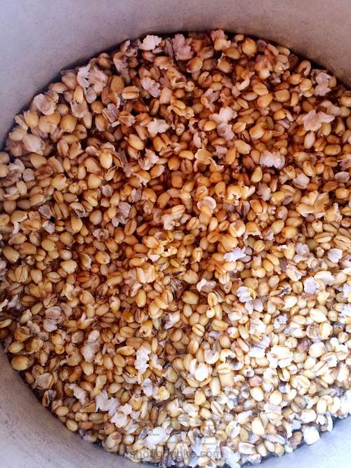 小麦薏仁营养粥
这道粥既补气血又去湿寒还有去流虚汗的功效哦。 第2步