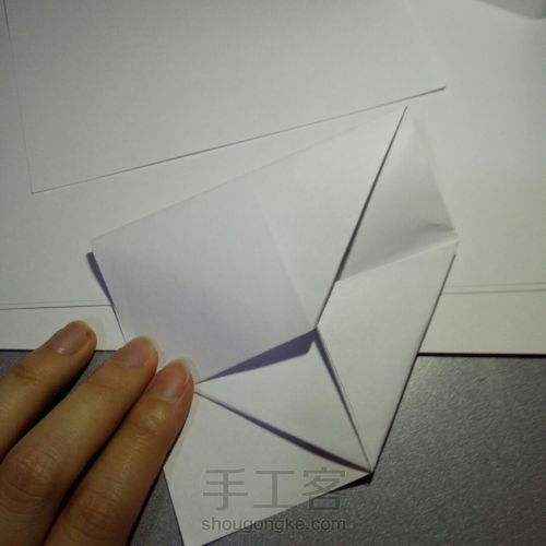 简易纸盒子教程 第3步