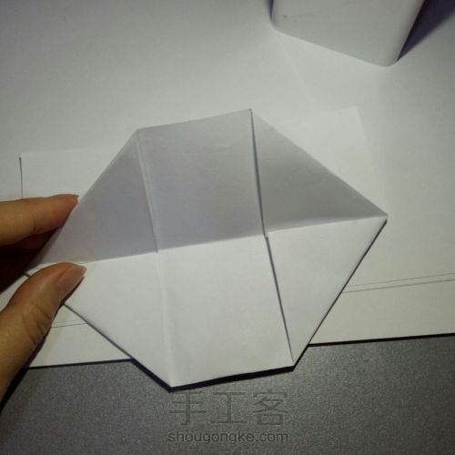 简易纸盒子教程 第5步