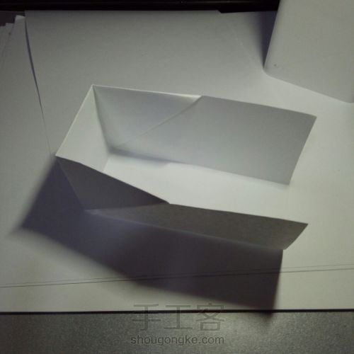 简易纸盒子教程 第7步