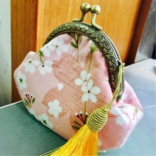 【教程】樱花口金包零钱包