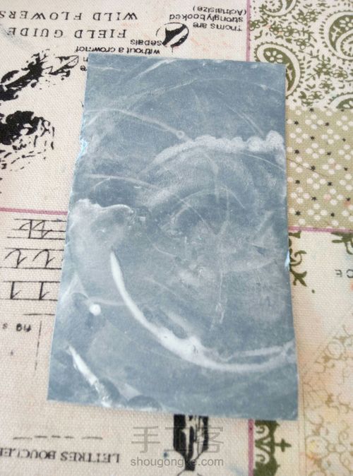 打磨滴胶手镯 第5步