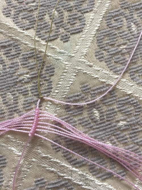 花瓣的金边 第2步