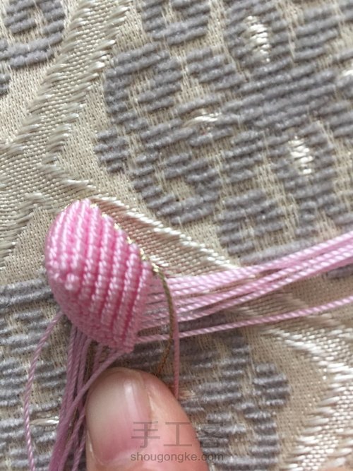 花瓣的金边 第7步