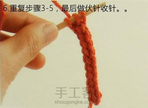 i-cord绳子编织方法 第6步