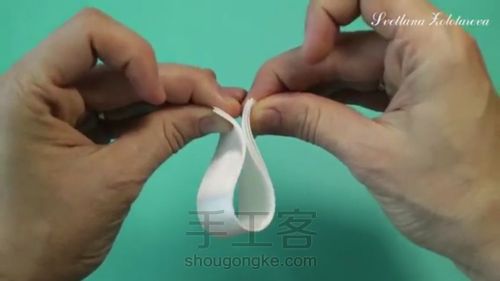 丝带蝴蝶结头饰 第10步