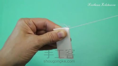 丝带蝴蝶结头饰 第12步