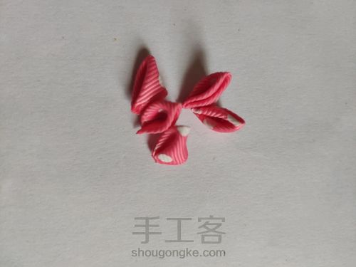 细花发饰 第11步