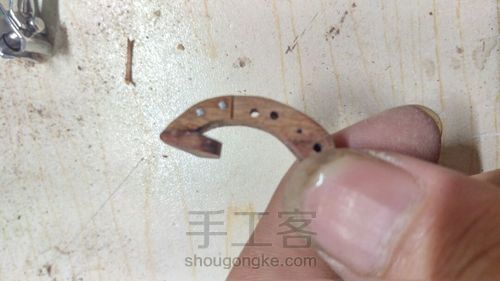 琵琶模型 第4步