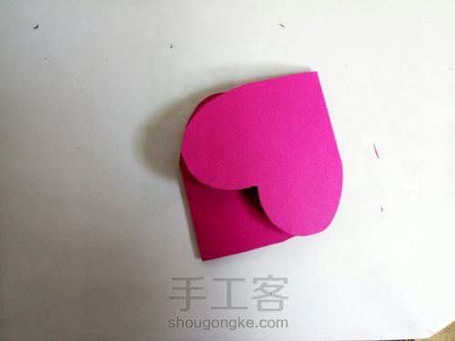 爆炸盒子机关之双爱心卡片 第6步