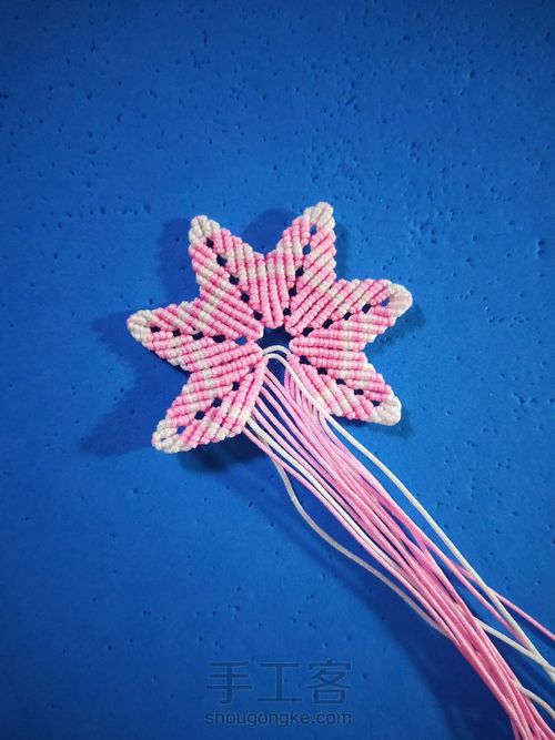 莲花六瓣花托教程 第14步