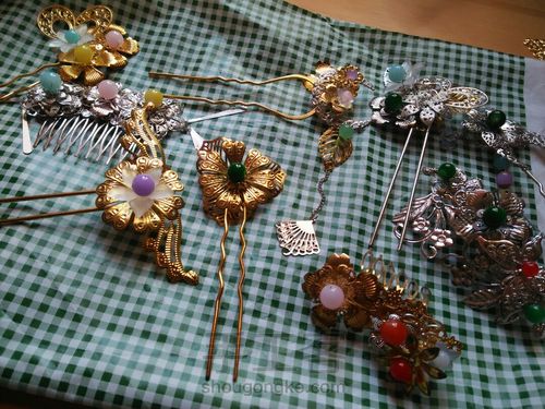 古风簪子 第6步