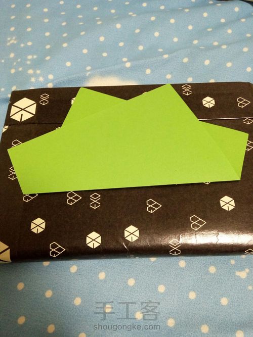 萌萌哒的多用小猫折纸 第2步