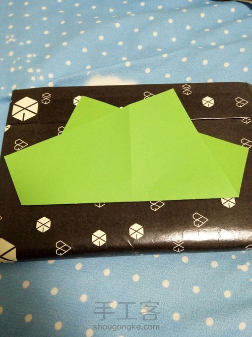 萌萌哒的多用小猫折纸 第3步