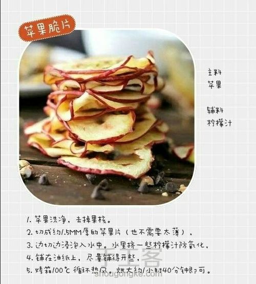 低脂的水果脆片【转】 第1步