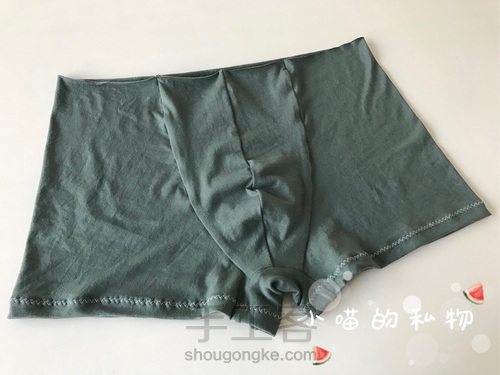 简单男士平角裤详细教程 第27步