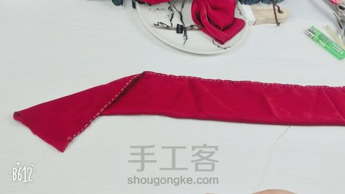 缎面大蝴蝶结 第5步