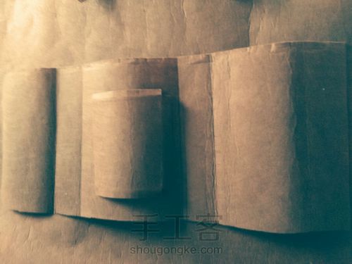 复古不织布包包 第1步