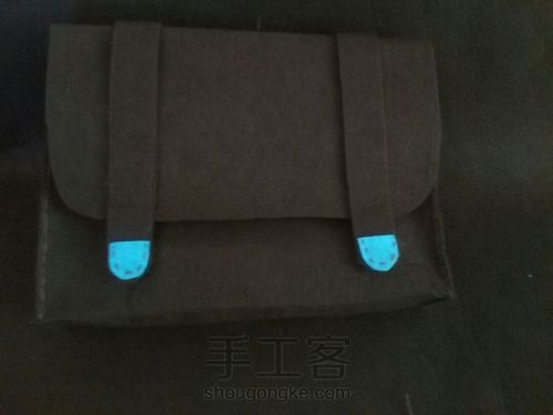 复古不织布包包 第7步