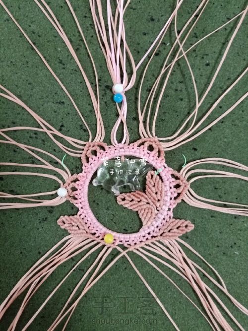 水晶生肖吊坠焕粉颜 第33步