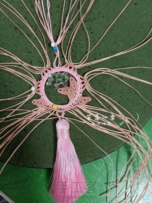 水晶生肖吊坠焕粉颜 第36步