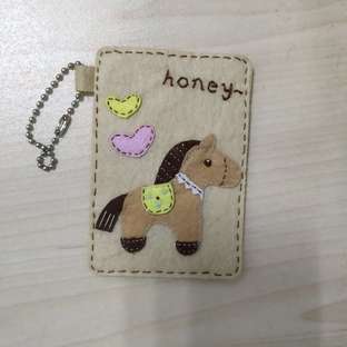 情侣小马卡包（一）制作过程