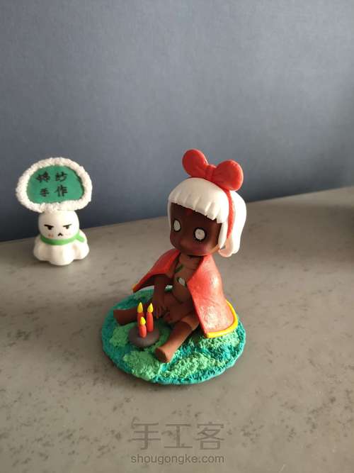 自制光遇手办黏土教程 第8步