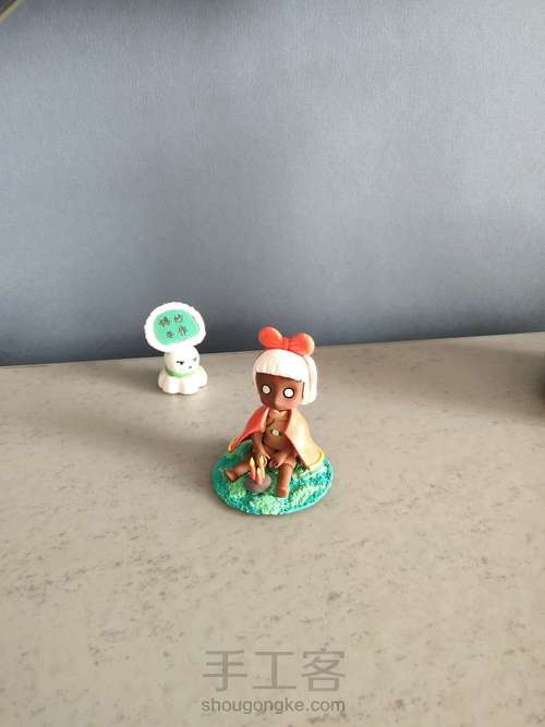 自制光遇手办黏土教程 第9步