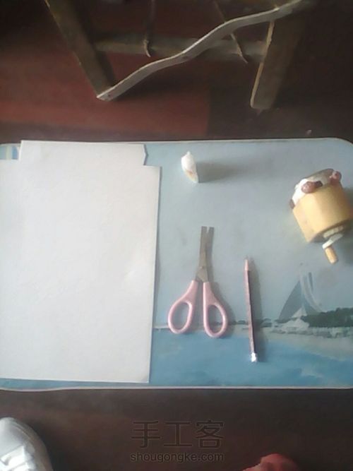 海绵纸娃鞋 第1步