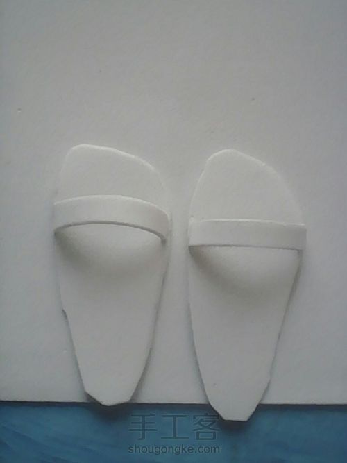 海绵纸娃鞋 第5步