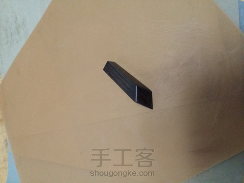 顾客定制——紫光檀挂坠 第8步