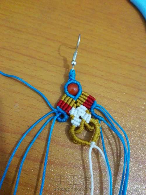 民族风耳坠 第25步