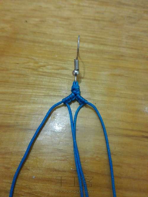 民族风耳坠 第3步