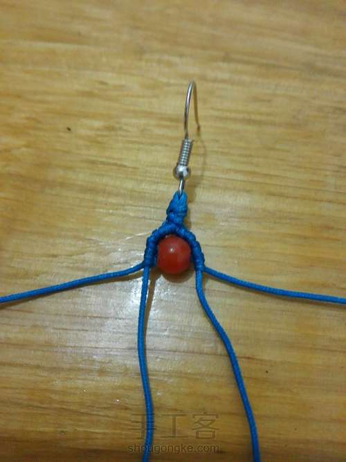 民族风耳坠 第5步