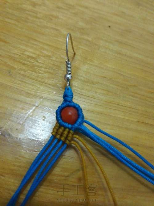 民族风耳坠 第8步