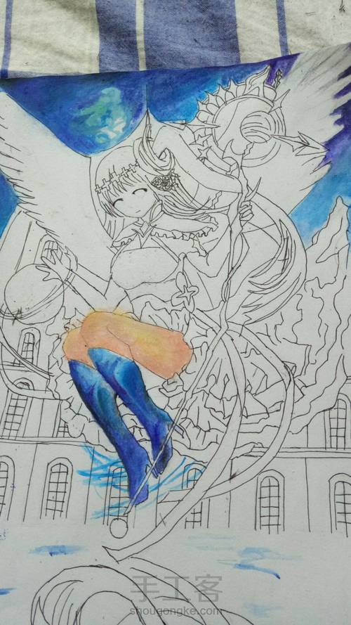 来个绘画教程 第10步