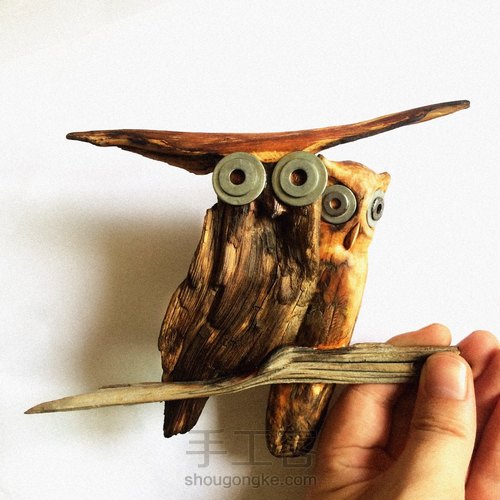 一对夜枭的组成 第5步