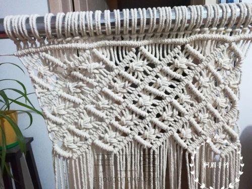 Macrame   抱枕 第10步